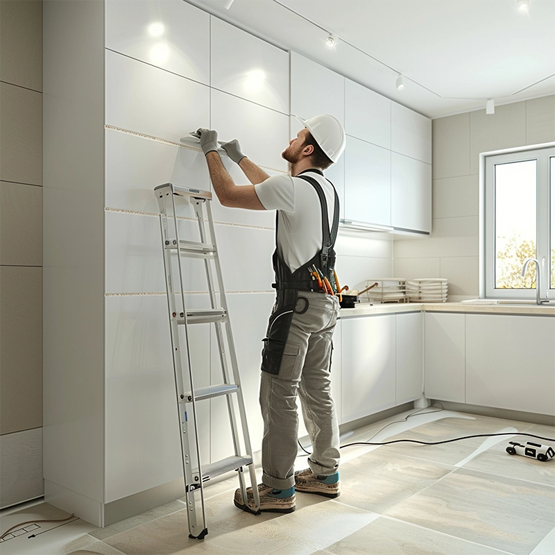 plasterboard-worker-installs-plasterboard-wall-kitchen-cabinets (6)