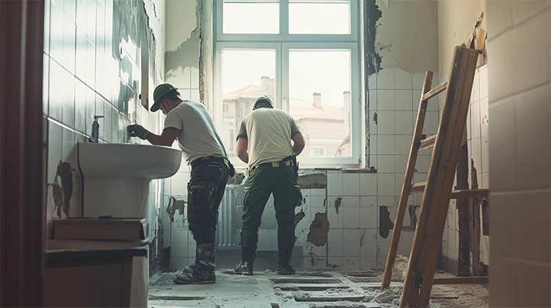 Rénovation intérieure douche a l'italienne